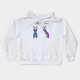 DNA RNA funny conversation gift Kids Hoodie